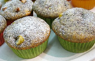 Orangen- Mohn- Muffins