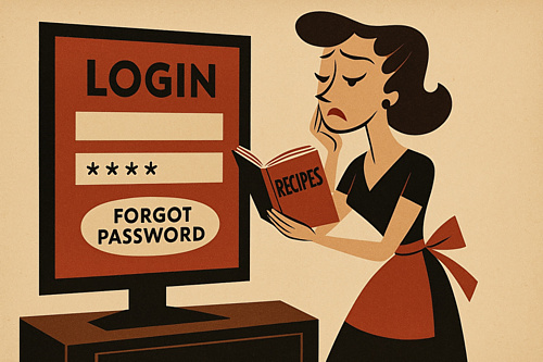 Passwort zurücksetzen bei backecke.com