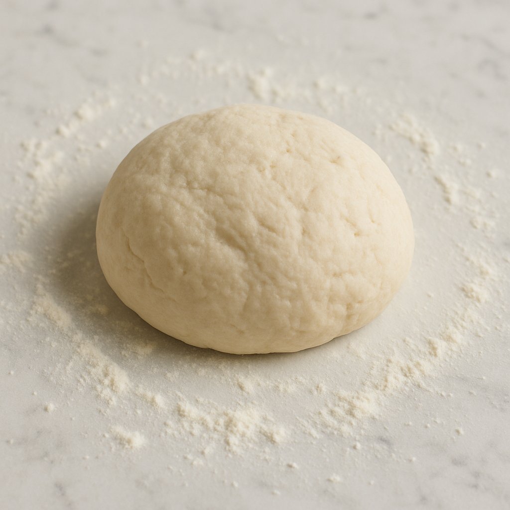 Rohteig für Brot in einer Schüssel