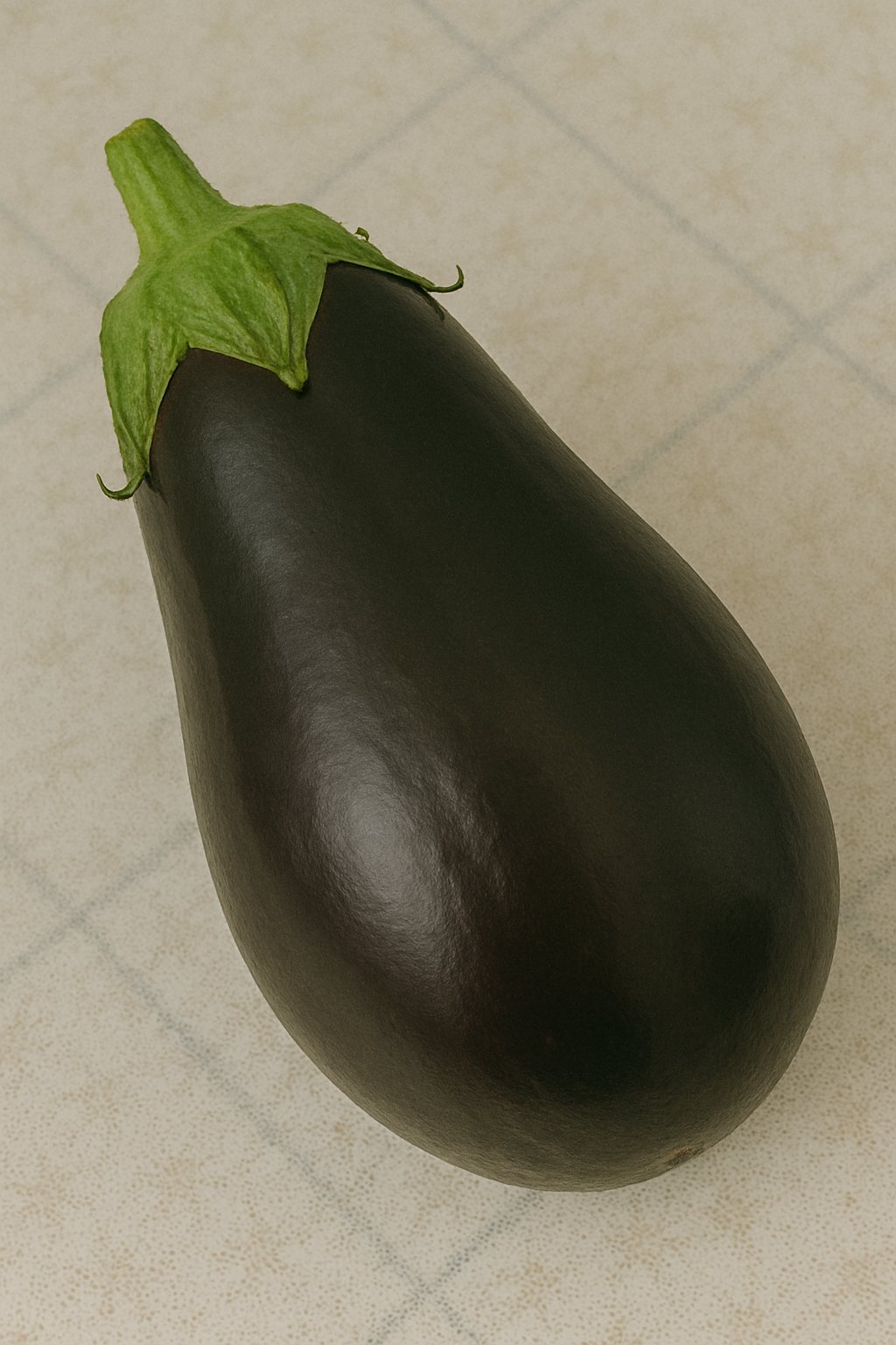 Frische Aubergine