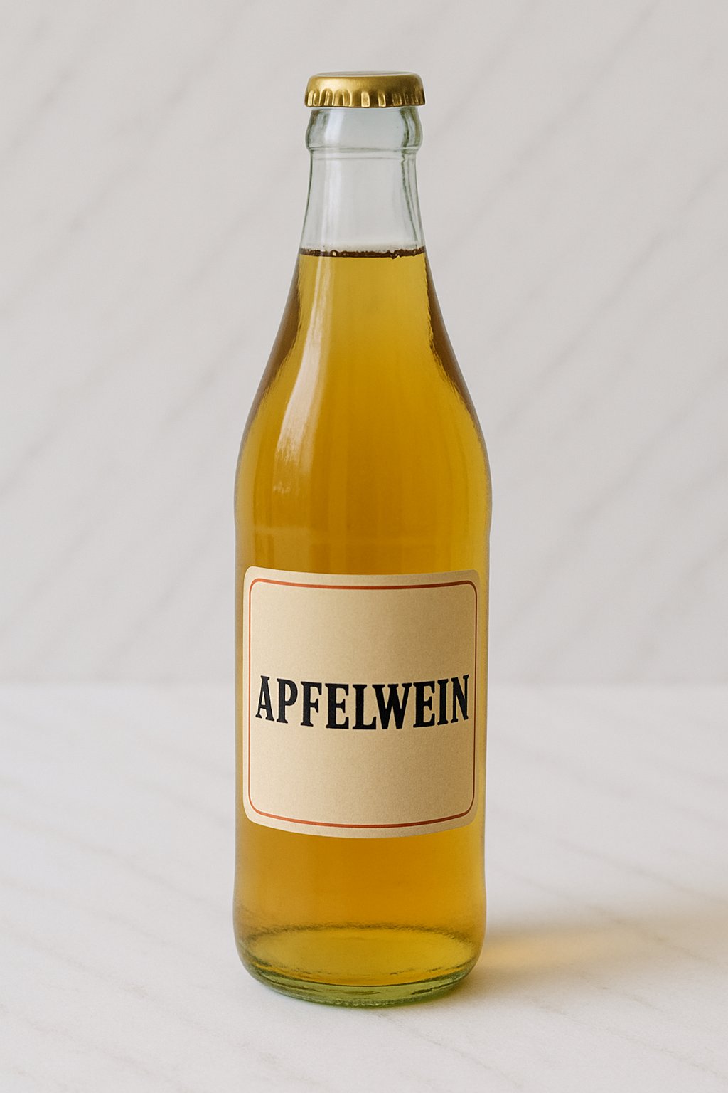 Glas Apfelwein mit Äpfeln