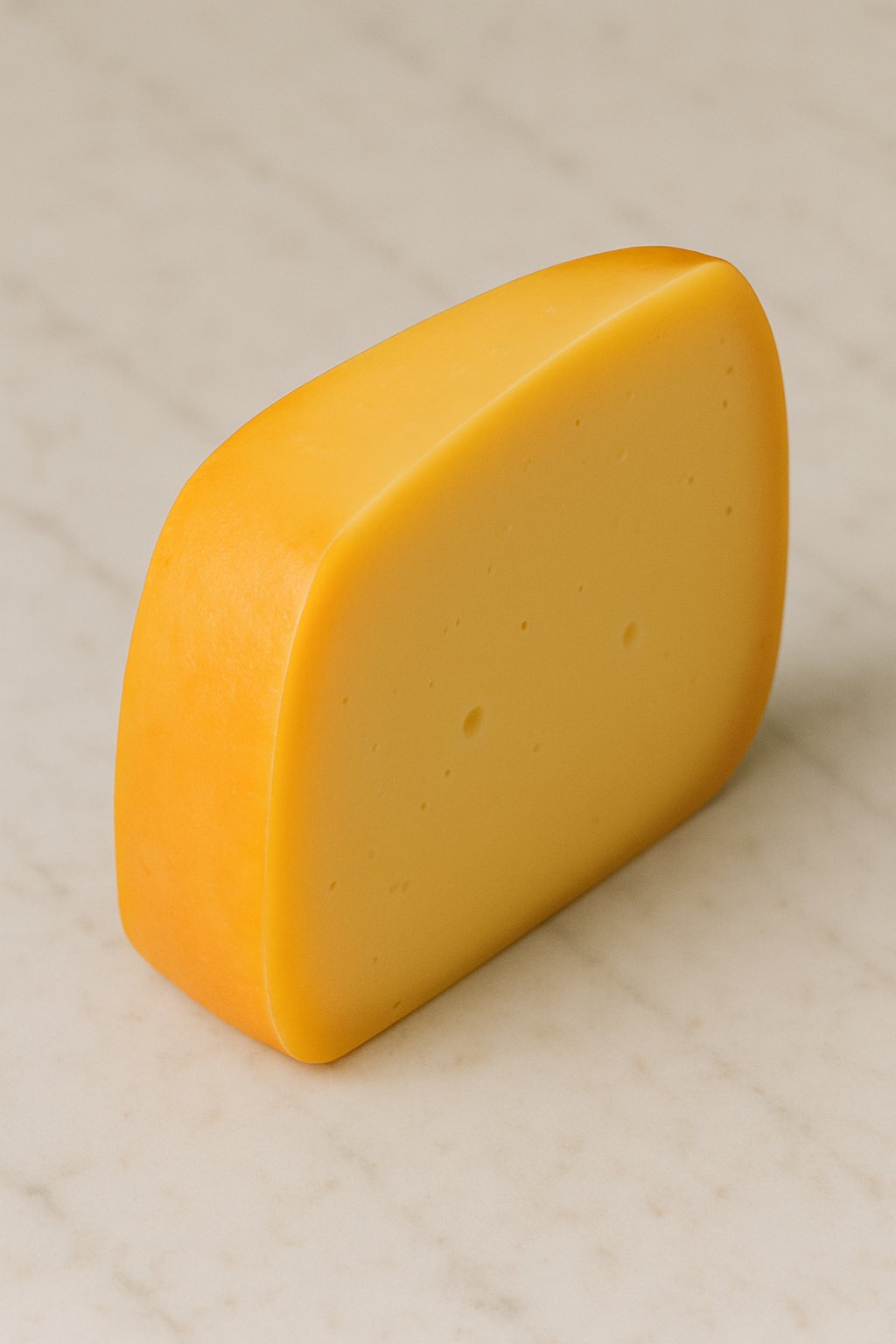 Goudakäse in Scheiben