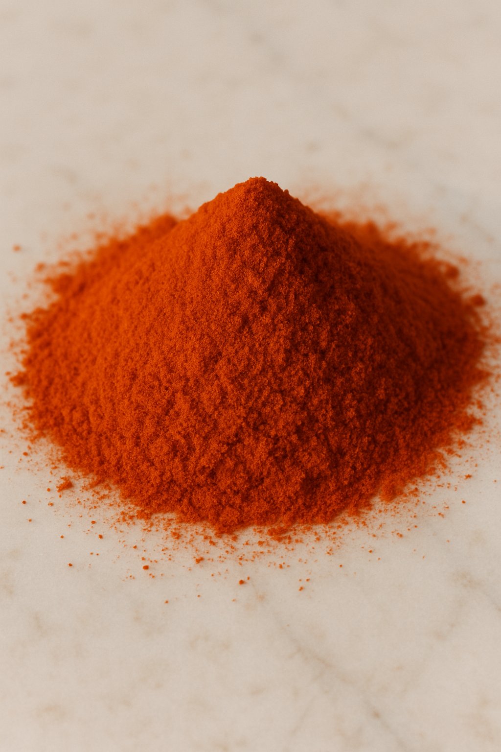 Rotes Paprikapulver in einer Schale