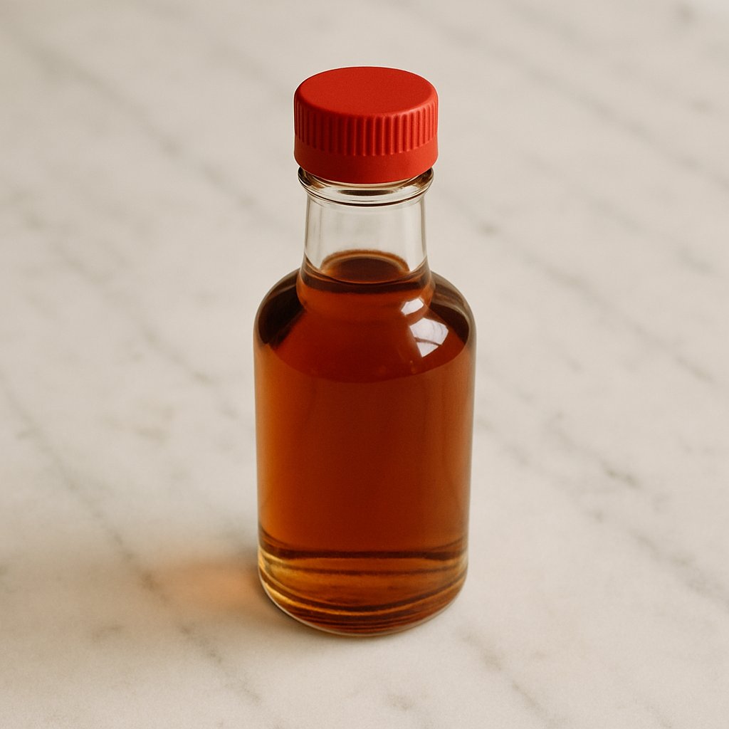 Ein Glas Rum mit goldbrauner Farbe