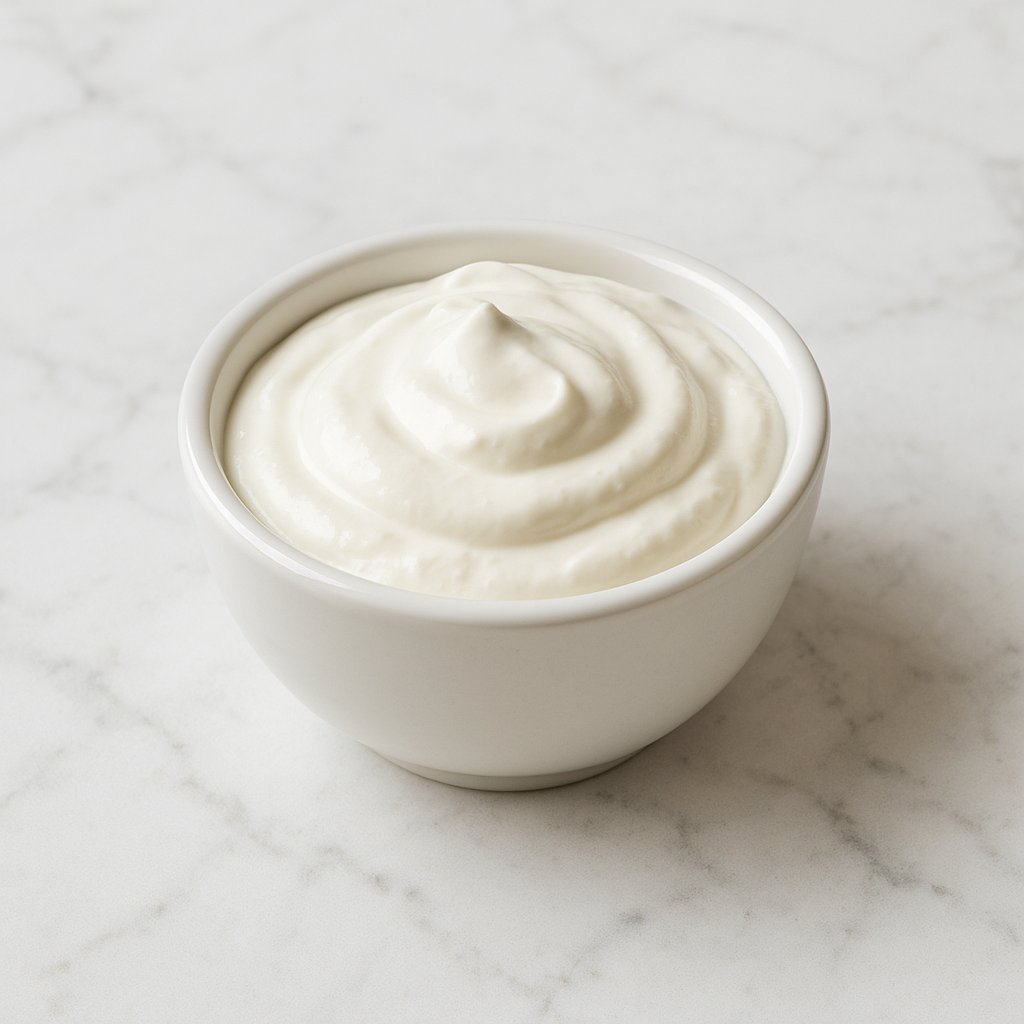 Saurer Halbrahm in einer Schale