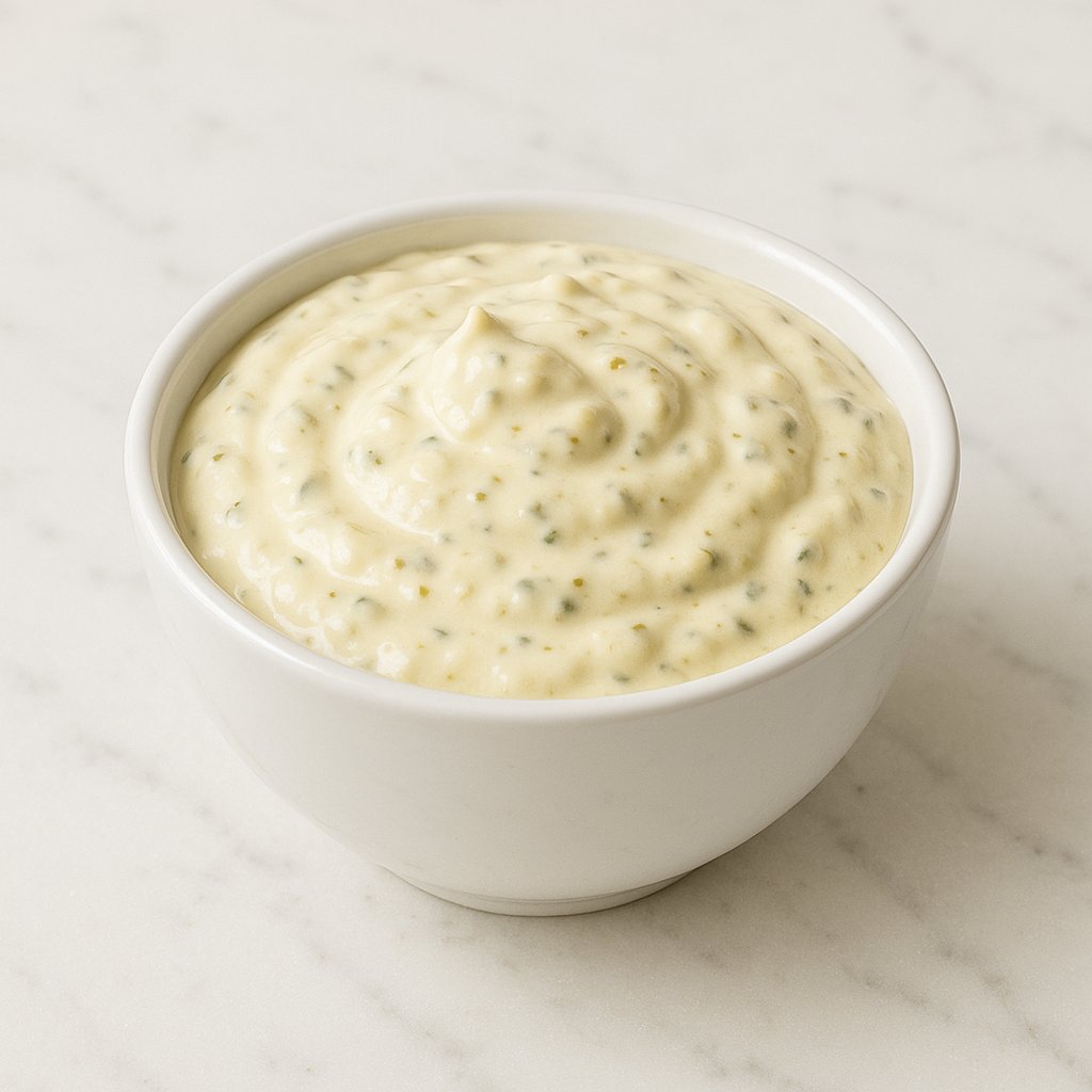 Schüssel mit Remoulade