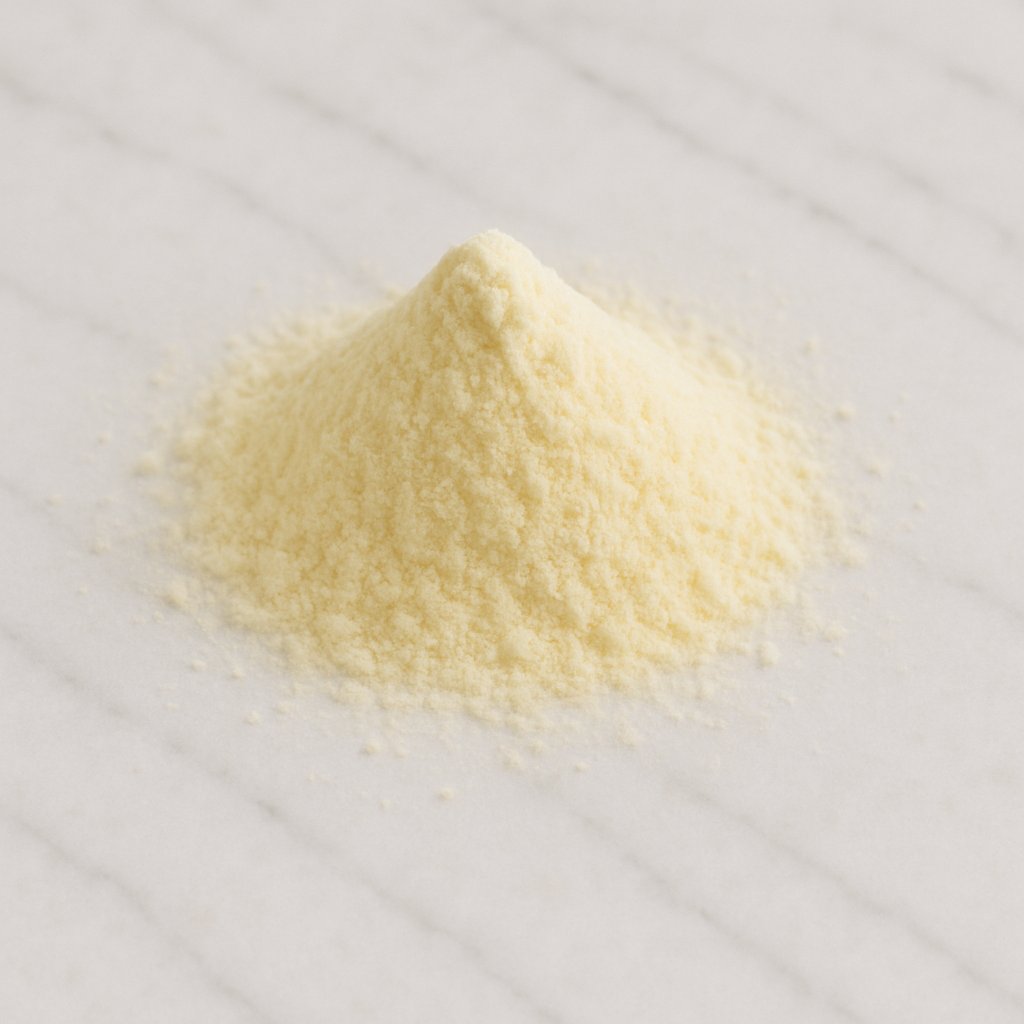 Schüssel mit cremigem Vanillepudding