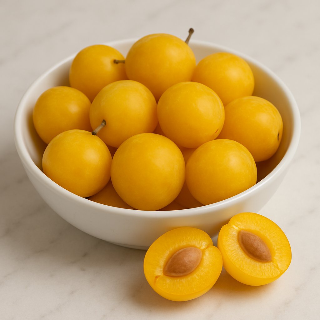 Frische Mirabellen