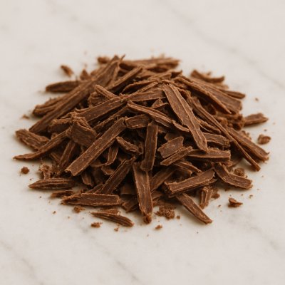 Schokolade geraspelt