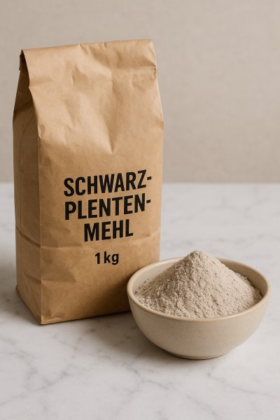 Schwarzplentenmehl