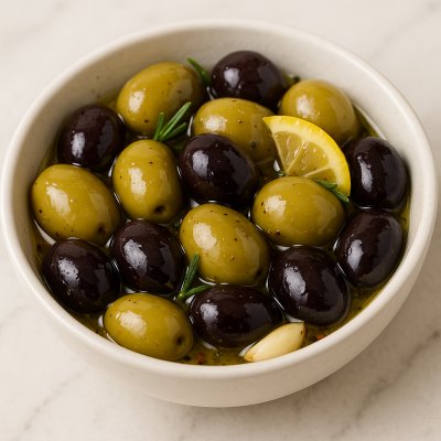 Olive mariniert