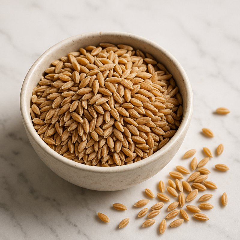 Dinkelkörner in einer Schale