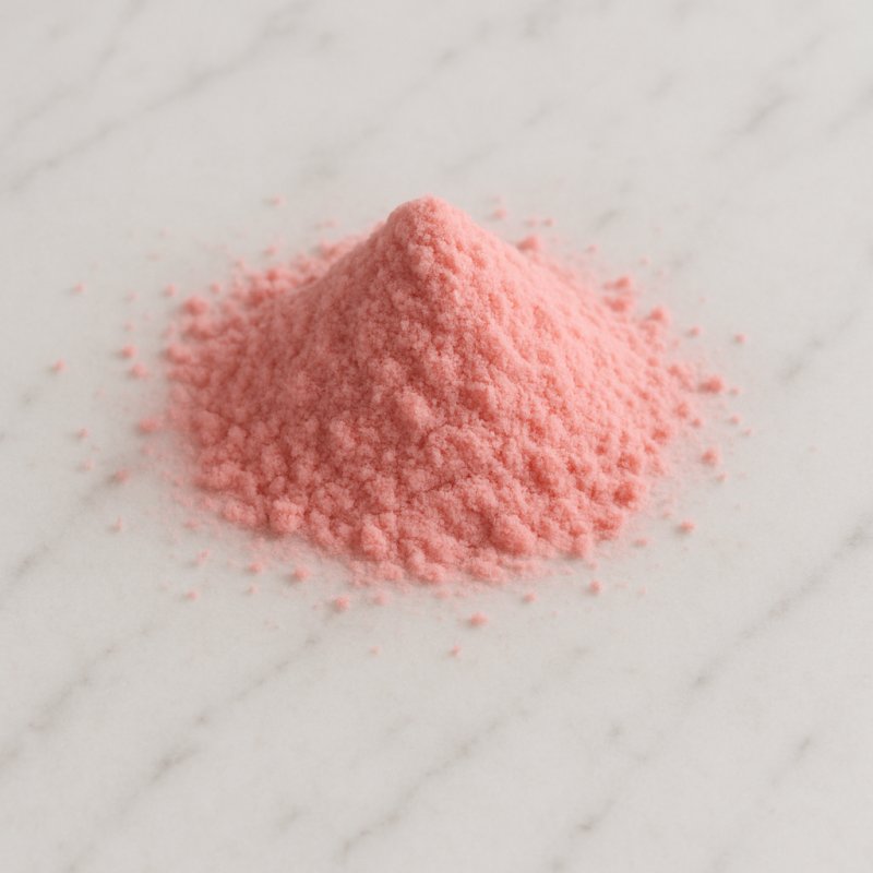 Schale mit cremigem Erdbeerpudding