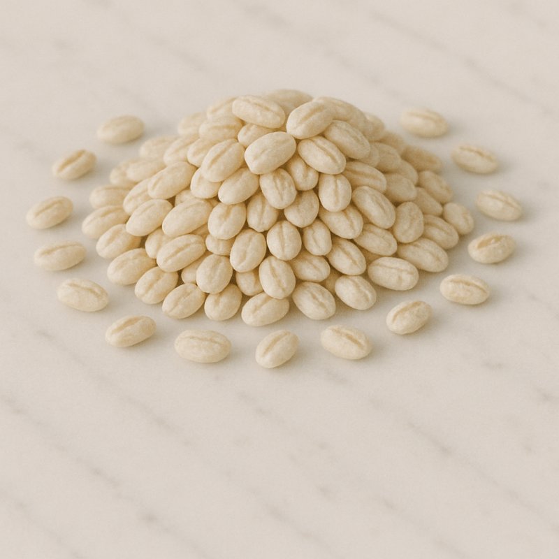 Gerstengraupen in einer Schale