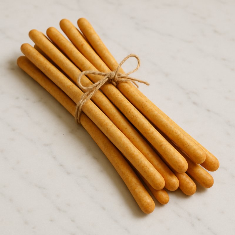 Grissini - knusprige Brotstangen aus Italien