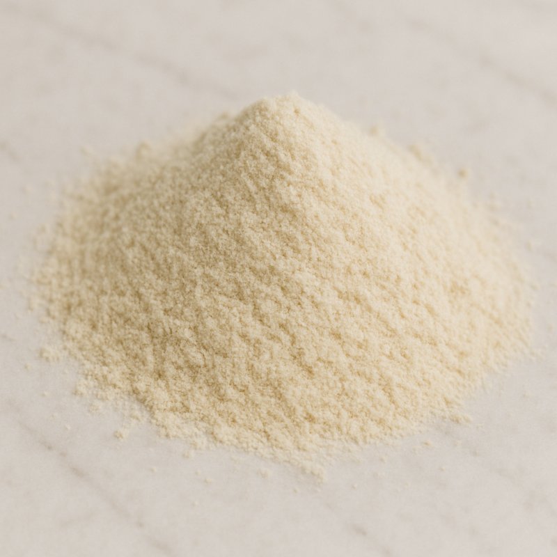 Feines Hafermehl in einer Schale mit Haferflocken daneben