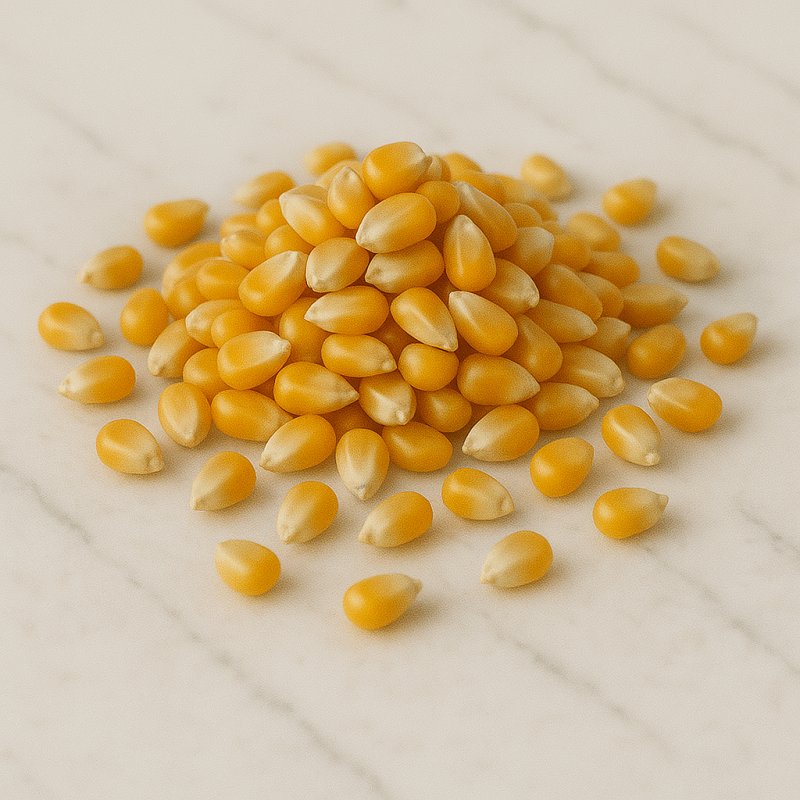 Frische Maiskolben mit gelben Maiskörnern