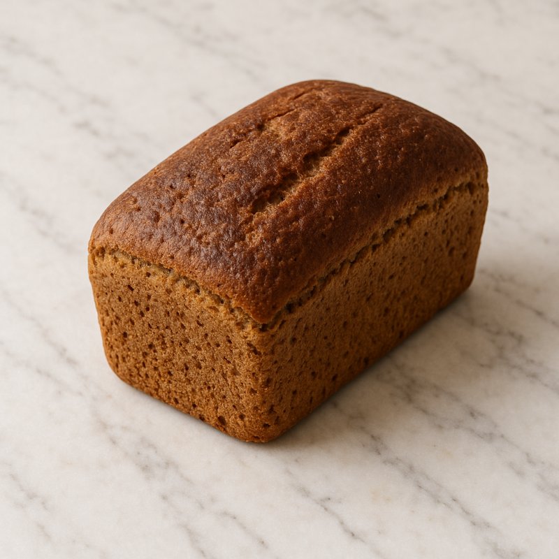 Scheiben Weizenvollkornbrot auf einem Holzbrett