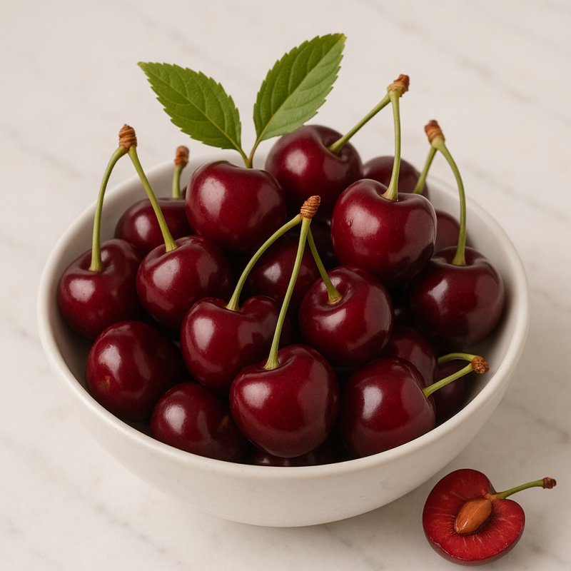 Frische süße Kirschen