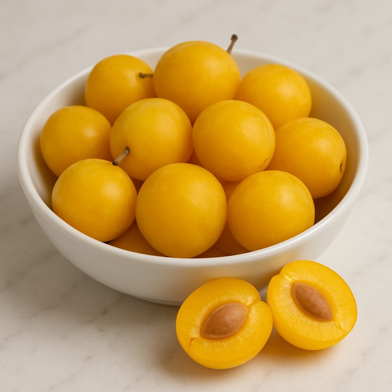 Frische Mirabellen