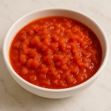 gehackte Tomaten - Glas oder Dose