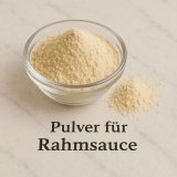 Pulver für Rahmsauce