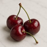 Sauerkirschen - Glas, zerkleinert