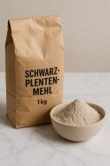 Schwarzplentenmehl