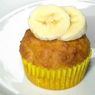 Weizenkleie- Bananen- Muffin