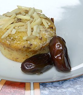 Dattel- Mandel- Muffin