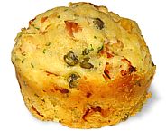 Erbsen-  Mais-  Muffin