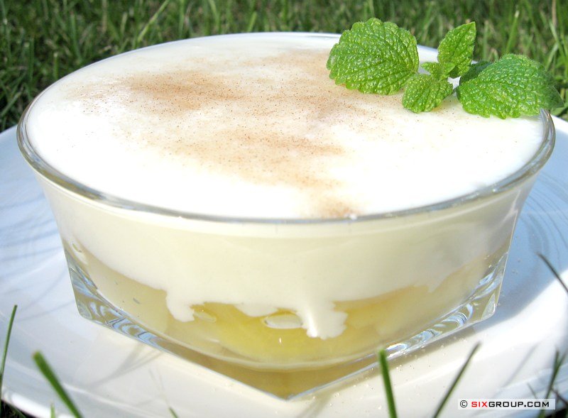 Dessert - Apfel- Sahne- Pudding - www.backecke.com : Koch- und ...