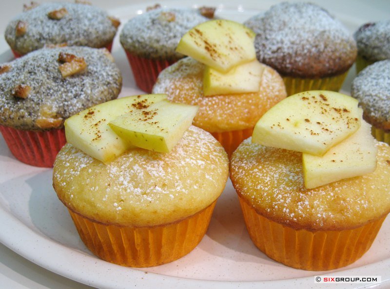 süss - Apfel- Haselnuss- Muffin - www.backecke.com : Koch- und ...