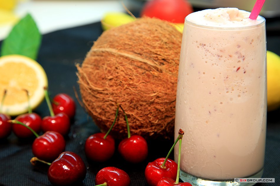 Alkoholfrei - Kirsch- Kokos- Shake - www.backecke.com : Koch- und ...
