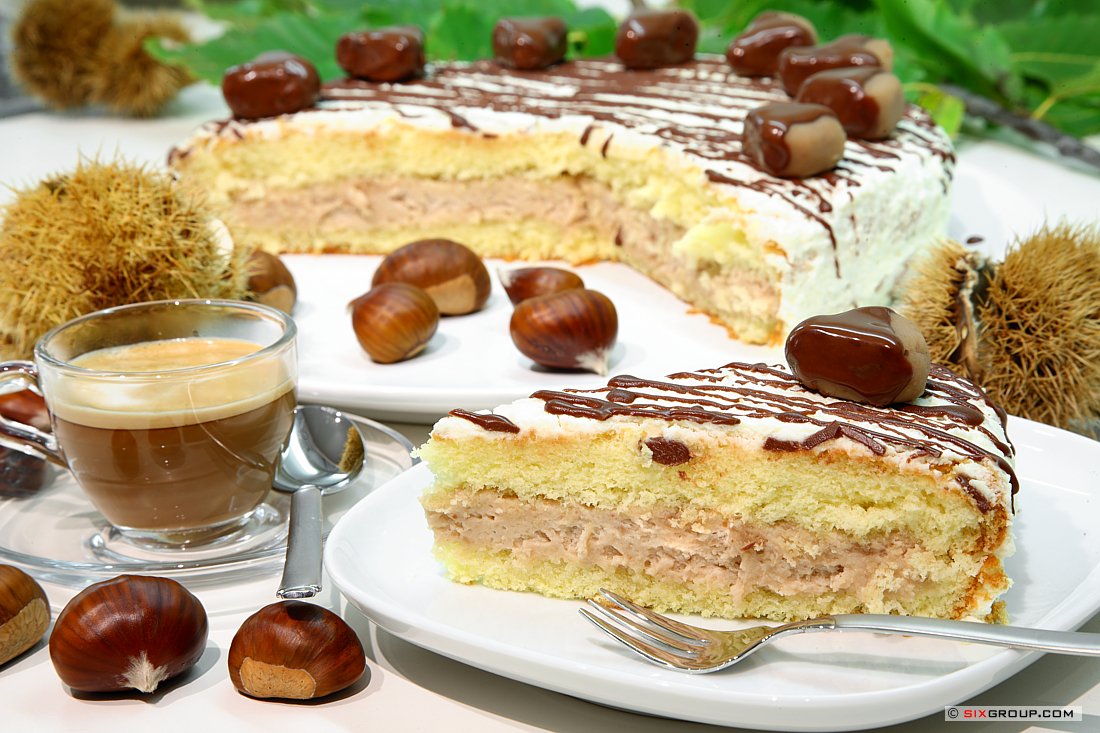 Kuchen - Kastanien- Creme- Torte - www.backecke.com : Koch- und ...