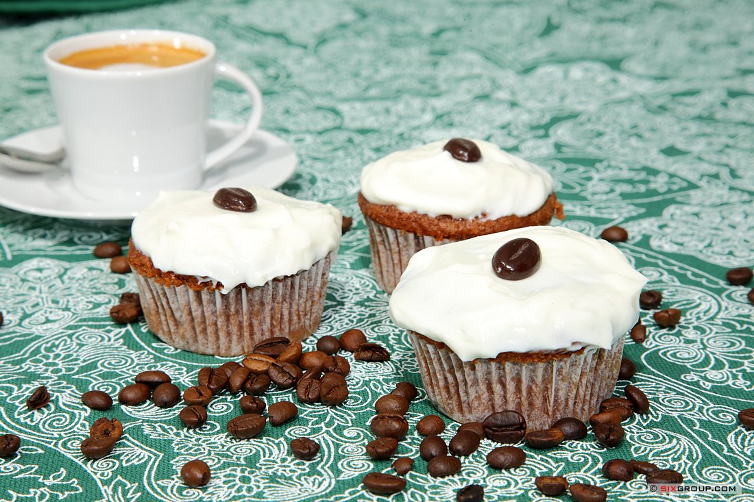 süss - cremig - Mocca- Sahne- Muffin - www.backecke.com : Koch- und ...