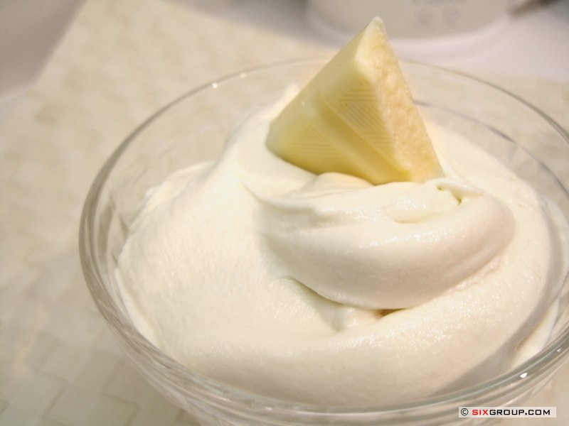 Dessert - Weißes Schokoladeneis - www.backecke.com : Koch- und ...