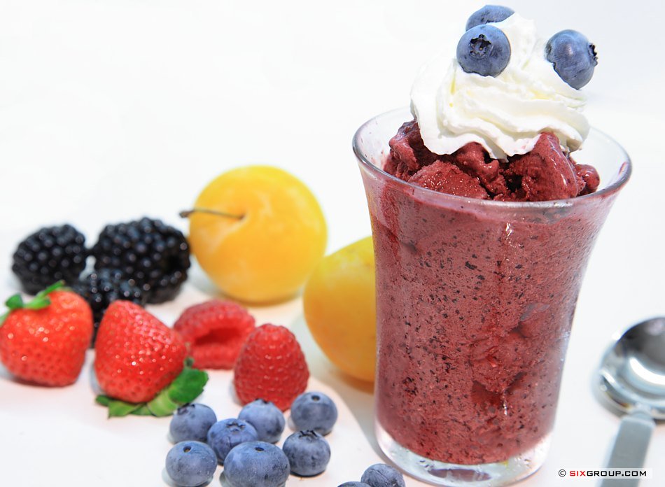 Dessert - Heidelbeer- Eis - www.backecke.com : Koch- und Backrezepte ...
