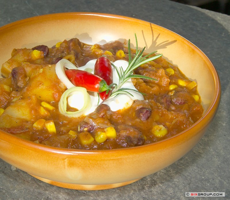 Hauptspeisen - Vegetarisches Chili - www.backecke.com : Koch- und ...