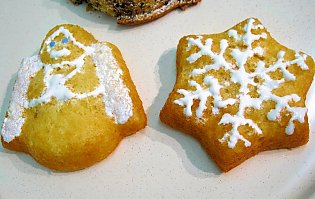 Zitronen- Weihnachts- Küchlein