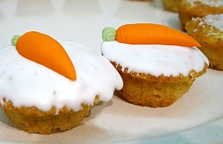Karotten- Haferflocken- Muffin