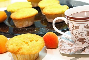 Aprikosen- Muffin
