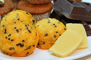 Schokoladen- Marzipan- Muffin 2