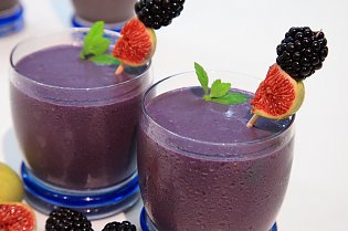 Brombeer- Feigen- Shake