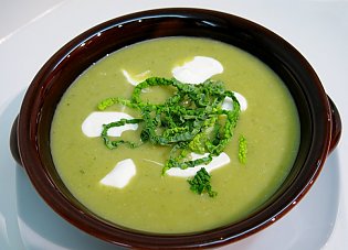 Wirsing- Rahm- Suppe