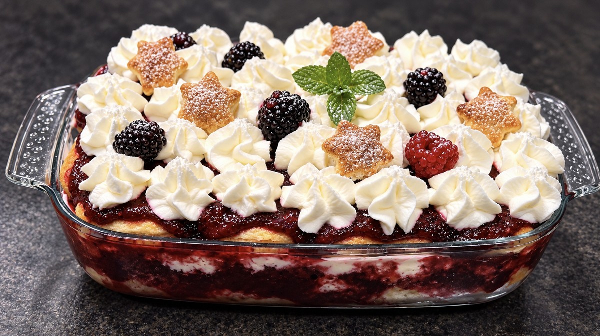 Tiramisù ai frutti di bosco