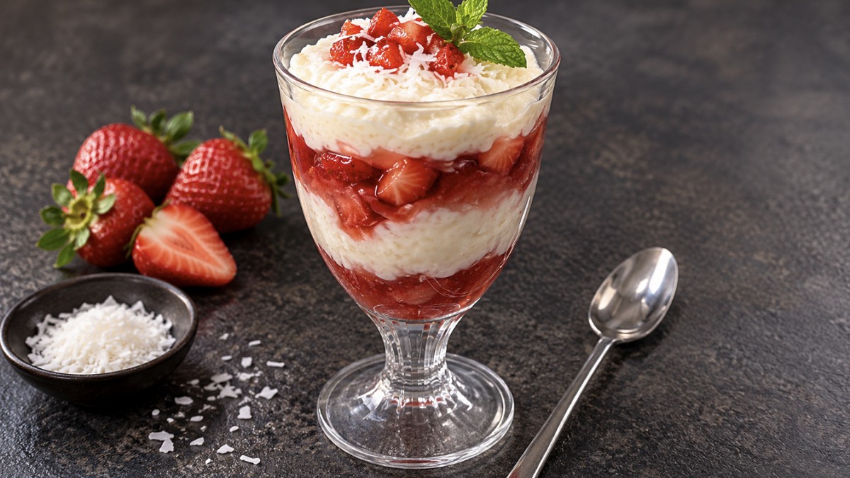 Strawberry-Coconut Rice